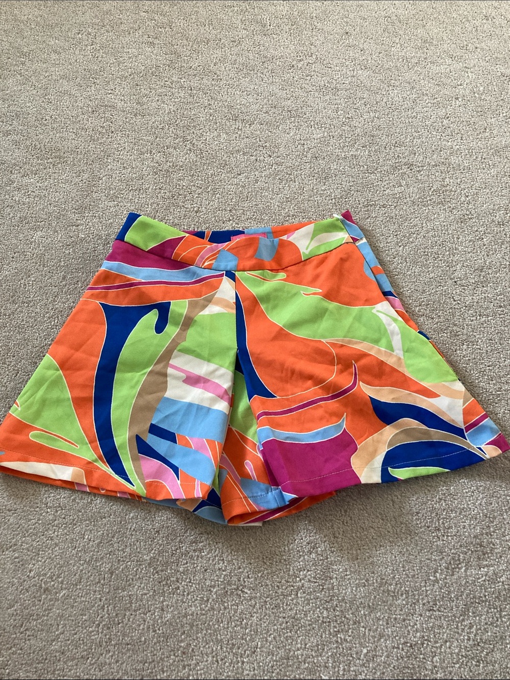 Flying Tomato Colorblock Skirt - Pink, Blue, Orange